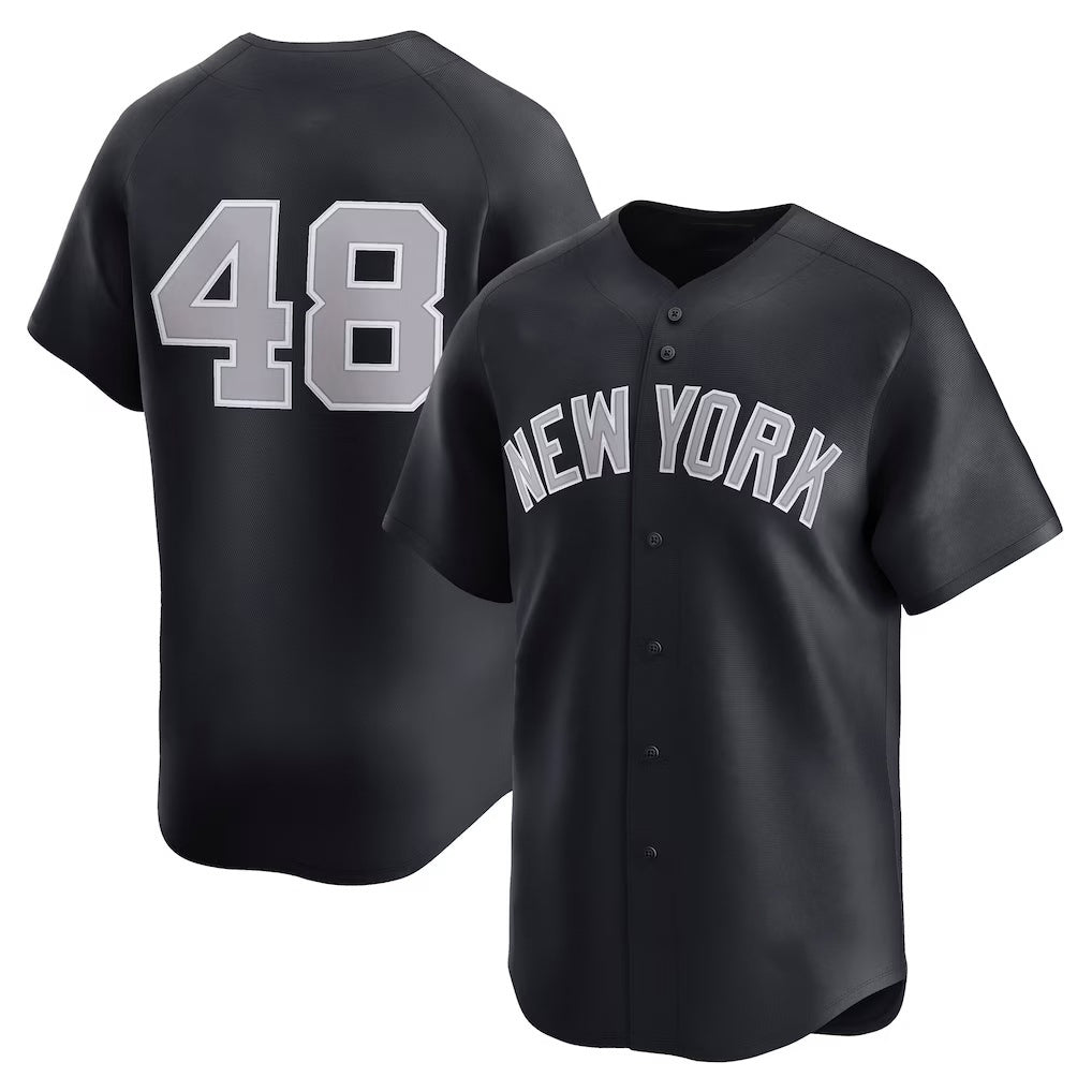 New York Yankees #48 Paul Goldschmidt Navy Tomch Alternate Limited Jersey