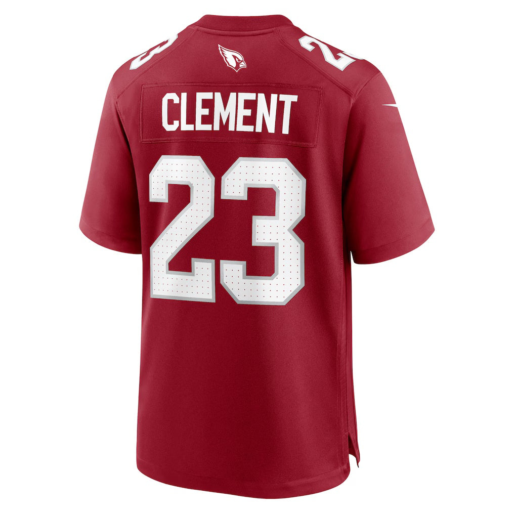 A.Cardinals #23 Corey Clement Cardinal Tomch Team Game Jersey