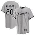 Chicago White Sox #20 Miguel Vargas Player Gray Tomch Home Game Stitched Jerseys