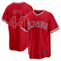Los Angeles Angels #44 Ben Joyce Player Red Tomch Home Game Stitched Jerseys