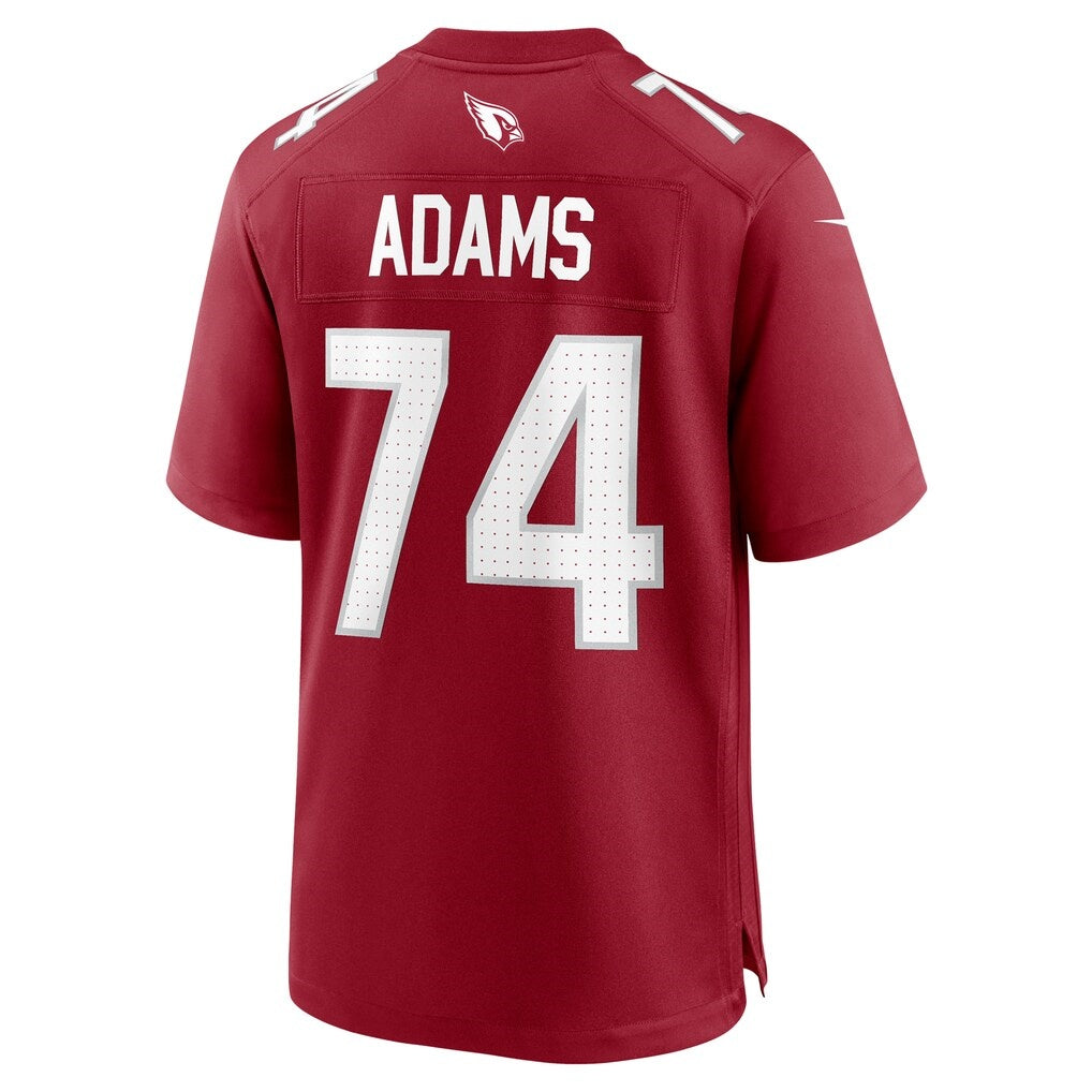 A.Cardinals #74 Isaiah Adams Cardinal Tomch Team Game Jersey
