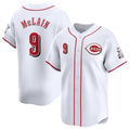 Cincinnati Reds #9 Matt McLain White Thaam Home Limited Stitched Jersey