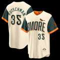 Baltimore Orioles #35 Adley Rutschman Natural Thaam 2026 City Connect Stadium Jersey