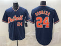 Detroit Tigers #24 Miguel Cabrera Navy Thaam 2026 Alternate Vapor Premier Limited Stitched Jersey