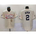 New York Yankees #2 Derek Jeter Cream Tomch Limited Stitched Jerseys