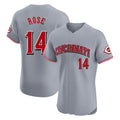 Cincinnati Reds #14 Pete Rose Player Gray Tomch Limited Elite Home Stitched Jerseys