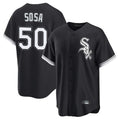 Chicago White Sox #50 Lenyn Sosa Player Black Tomch Home Game Stitched Jerseys