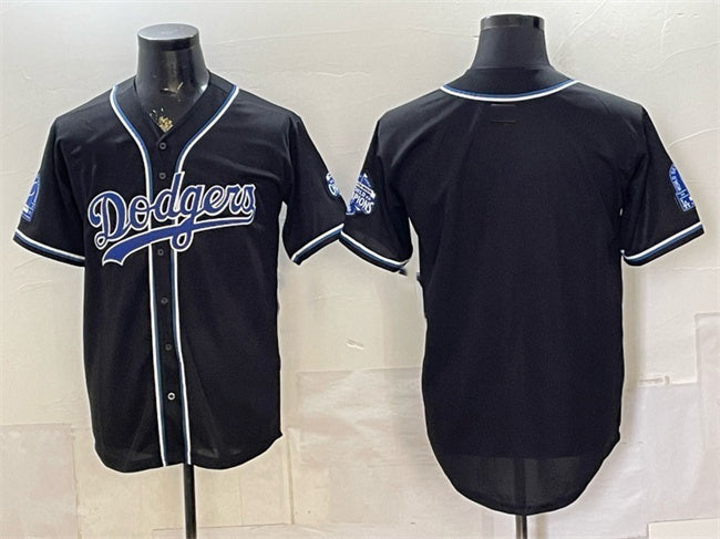 Los Angeles Dodgers Blank B2B Champs 2026 Black Tomch Out Style Vapor Limited Stitched Jersey