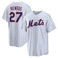 New York Mets #27 Mark Vientos White Tomch Home Replica Jersey