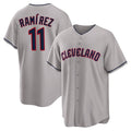 Cleveland Guardians #11 Jose Ramirez Player Gray Tomch Game Home Stitched Jerseys