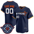 Custom Houston Astros Active Player Navy Tomch 2025 City Connect Limited Stitched Jersey
