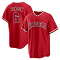 Los Angeles Angels #6 Anthony Rendon Red Thaam Alternate Replica Player Name Jersey