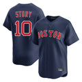 Boston Red Sox #10 Trevor Story Player Navy Tomch Limited Home Game Stitched Jerseys1