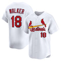St. Louis Cardinals #18 Jordan Walker White Tomch Home Limited Player Jersey