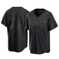 Chicago White Sox #72 Carlton Fisk Player Black Tomch T-shirt Home Game Stitched Jerseys