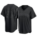 Kansas City Royals #67 Seth Lugo Player Black Tomch Fashion Game Stitched Jerseys