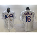 New York Mets #16 Dwight Gooden White Tomch Cool Base Stitched Jerseys