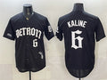 Detroit Tigers #6 Al Kaline 2026 Black Tomch 'Motor Gothic Edition' Vapor Premier Limited Stitched Jersey