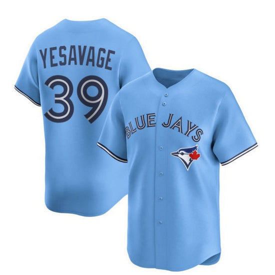 Toronto Blue Jays #39 Trey Yesavage Powder Blue Tomch Player Jersey