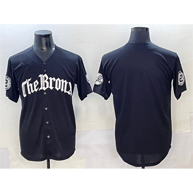 New York Yankees Blank Black Tomch 'Gothic Legacy Edition' Vapor Premier Limited Stitched Jersey