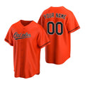 Custom Baltimore Orioles Orange Tomch 2020 Stitched Cool Base Jersey