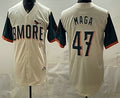 Baltimore Orioles #47 MAGA Cream Tomch 2026 City Connect Stadium Jersey