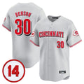Cincinnati Reds #30 Ken Griffey Player Gray Tomch Vapor Premier Limited Home Stitched Jerseys