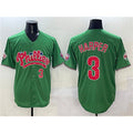 Philadelphia Phillies #3 Bryce Harper Green Tomch Phanatic Limited Stitched Jersey